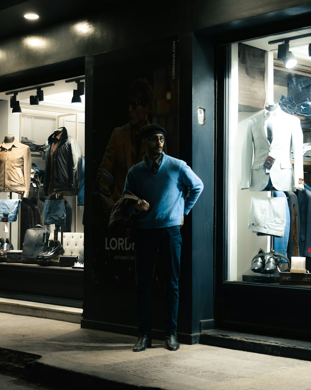security guard in retail store